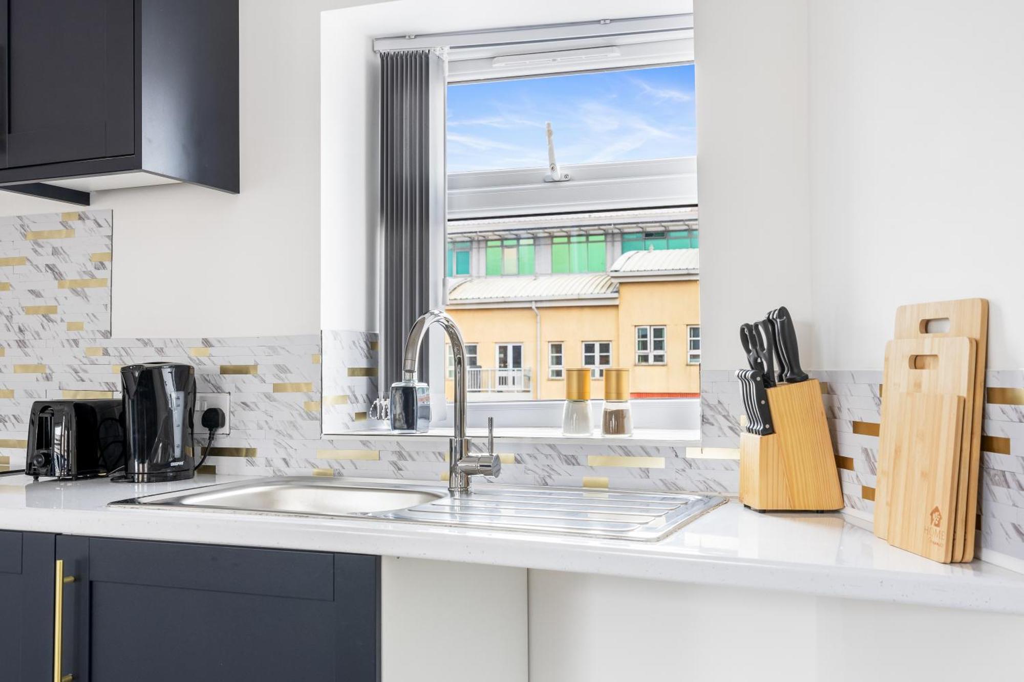 Boutique Family Apartment In Jewellery Quarter For 6 Бірмінгем Екстер'єр фото